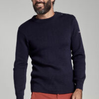 Pull marin "Groix" - coton Homme Navire Armor Lux