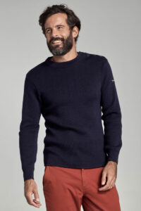 Pull marin "Groix" - coton Homme Navire Armor Lux