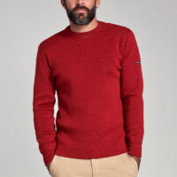 Pull marin "Groix" - coton Homme Piment Armor Lux