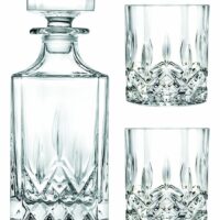 2 verres à whisky avec carafe Bar 80 cl et 2 x 30 cl Blanc Salt & Pepper