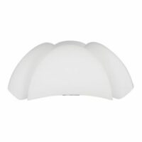 Abat-jour PIPISTRELLO grand modèle blanc H10.3 cm Blanc Martinelli Luce