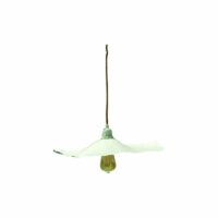 Abat-jour Suspension Louis PM blanc 44 x 7 cm Blanc Opjet