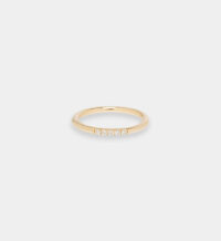 Alliance en or et diamants Jaune Zoe Chicco