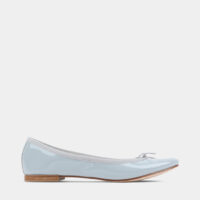 Ballerines Cendrillon en cuir vernis Beige Repetto