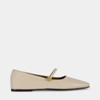 Ballerines Febe Fira cuir Beige Maria Luca