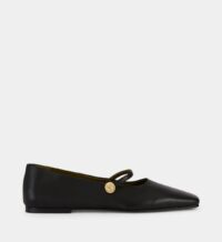 Ballerines Febe Fira cuir Noir Maria Luca