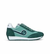 Baskets CITY RUN JOGGER SUEDE TRAILER Vert No Name