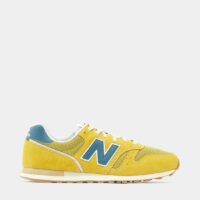 Baskets basses 373 cuir suédé et mesh Jaune New Balance