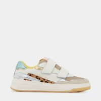 Baskets basses Ace cuir mesh Multicolore Serafini