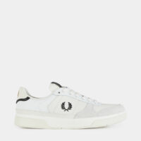 Baskets basses B1260 cuir Beige Fred Perry