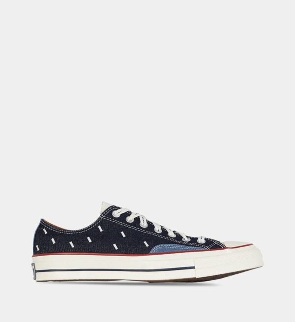 Baskets basses Chuck 70 effet denim Bleu Converse