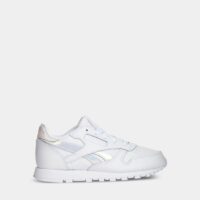 Baskets basses Classic en cuir Blanc Reebok