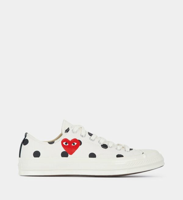 Baskets basses Comme des Garçons PLAY X Converse coton Beige Comme des Garçons PLAY