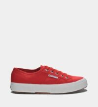 Baskets basses Cotu Classic en coton Rouge Superga