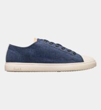 Baskets basses Herbie Textile Bleu Clae