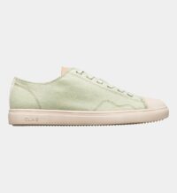 Baskets basses Herbie Textile Vert Clae