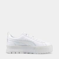 Baskets basses Mayze  Classic en cuir Blanc Puma