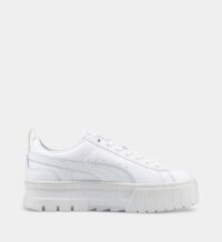 Baskets basses Mayze  Classic en cuir Blanc Puma