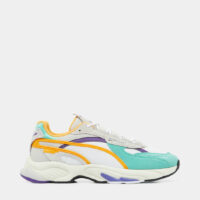 Baskets basses RS-Connect Drip cuir suédé mesh Multicolore Puma