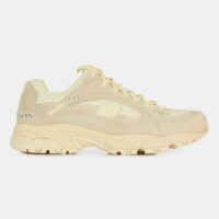 Baskets basses Stamina Sterfo cuir Jaune Skechers