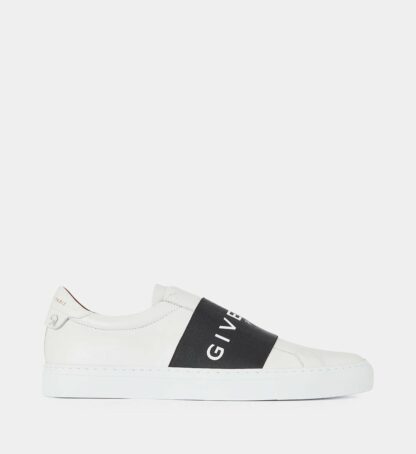 Baskets basses Urban Street cuir lisse Blanc Givenchy