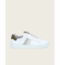 Baskets cuir SPARK GANG Blanc Schmoove