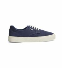 Baskets toile ALEXANDRE Bleu M. Moustache