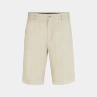 Bermuda chino droit stretch uni Beige Paul And Shark