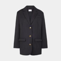 Blazer ajustée André uni Noir SIR The Label