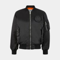 Blouson bomber Horizon court droit nylon Noir Etudes