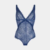 Body Ysé x La Redoute en dentelle Bleu Ysé