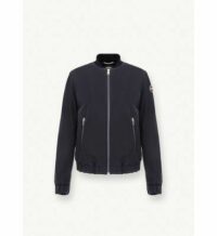 Bomber en softshell doublé en molleton Bleu Colmar