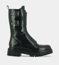 Boots Anelsone en cuir Noir Jonak