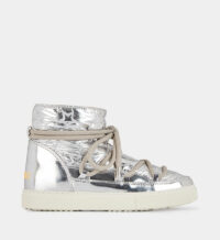 Boots Bomber Star métallisées shearling Gris Inuikii