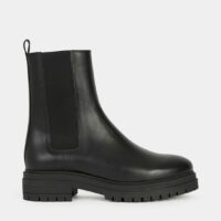 Boots Chelsea Alex cuir Noir Bobbies