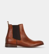 Boots chelsea Damon cuir Beige Comptoir GL