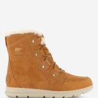 Boots d'hiver Explorer Joan suède Beige Sorel