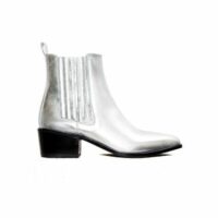 Boots en cuir LOU Gris Pete Sorensen