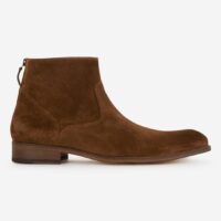 Bottines 6834 daim tabac Marron Anthology Paris