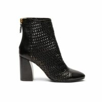 Bottines cuir NINA Noir M. Moustache