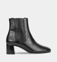 Bottines n°402 en cuir Noir Rivecour