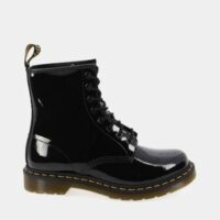 Bottines vernies 1460 W Noir Dr. Martens