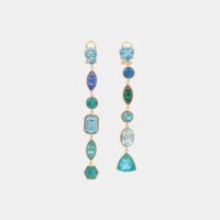 Boucles d'oreilles Niagara Bleu Shourouk