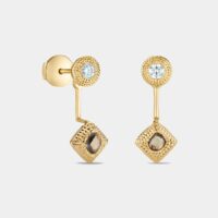 Boucles d'oreilles Talisman Essence en or jaune Jaune De Beers Jewellers