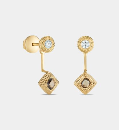 Boucles d'oreilles Talisman Essence en or jaune Jaune De Beers Jewellers