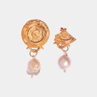 Boucles d'oreilles pendantes The Passione Di Napoli Rose Alighieri