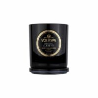 Bougie parfumée Ambre Lumière 225 g Noir Voluspa