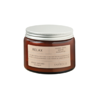 Bougie parfumée calmante Relax 400g Marron Fariboles