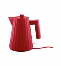 Bouilloire électrique Plissé rouge 1 l Rouge Alessi