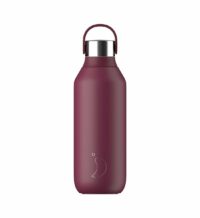 Bouteille isotherme Série 2 plum red  500 ml Violet Chilly's